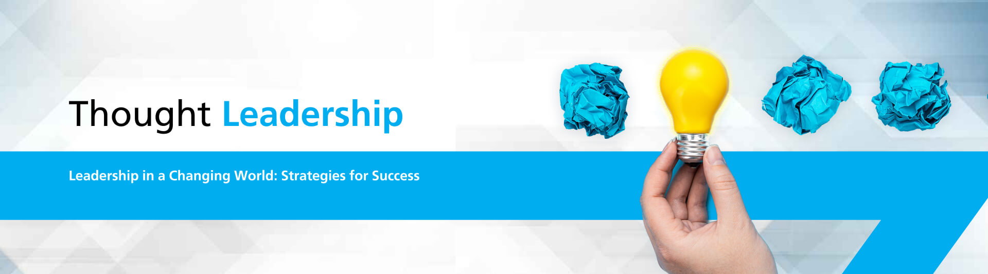 Thought Leadership Banner