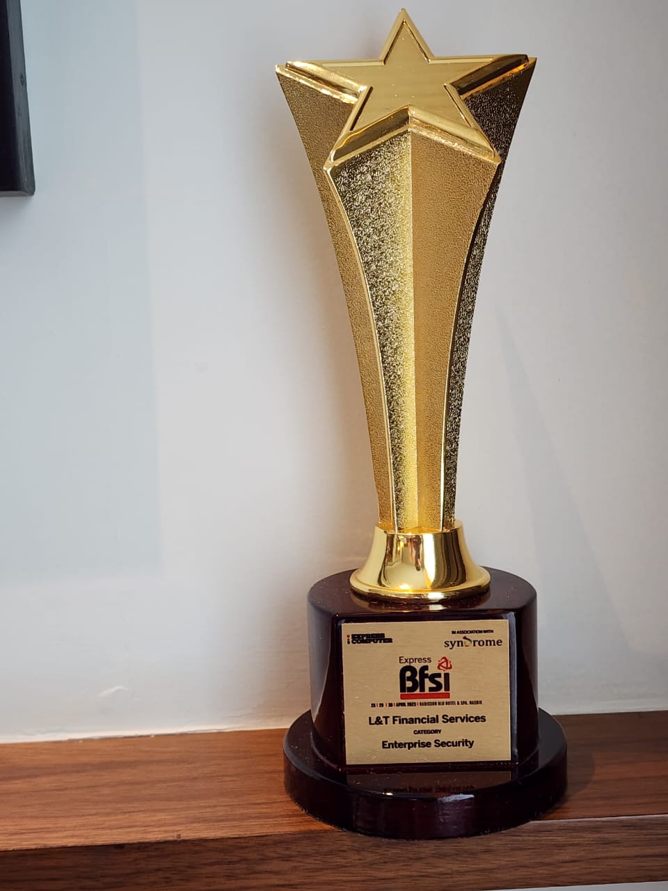 Best Enterprise Security at the BFSI Technology Conclave 2023